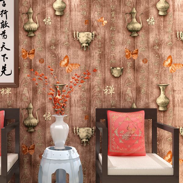 chinese style wallpaper for walls vintage wood wallpapers for house,study room wallpaper vase 3d butterfly wall paper roll
chinese style wallpaper for walls vintage wood wallpapers for house,study room wallpaper vase 3d butterfly wall paper roll
