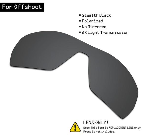 smartvlt polarized sunglasses replacement lenses for offshoot - stealth black
smartvlt polarized sunglasses replacement lenses for offshoot - stealth black