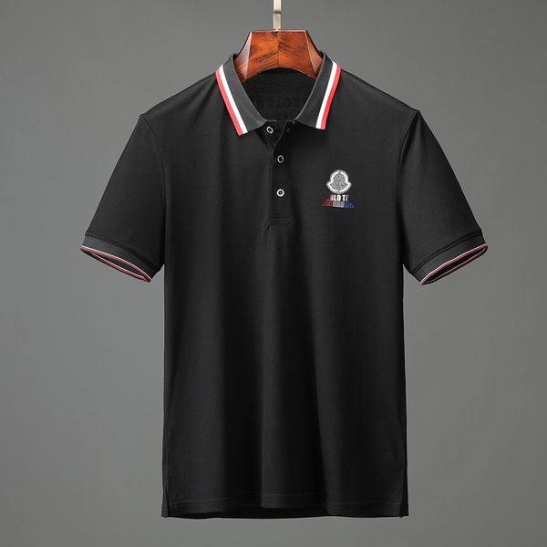 spring luxury italy tee t-shirt designer polo shirts high street embroidery garter snakes printing clothing mens brand polo shirt black, Gray
spring luxury italy tee t-shirt designer polo shirts high street embroidery garter snakes printing clothing mens brand polo shirt black, Gray