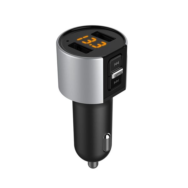 handscar bluetooth mp3 player fm transmitter modulator dual usb wireless audio receiver black high quality
handscar bluetooth mp3 player fm transmitter modulator dual usb wireless audio receiver black high quality