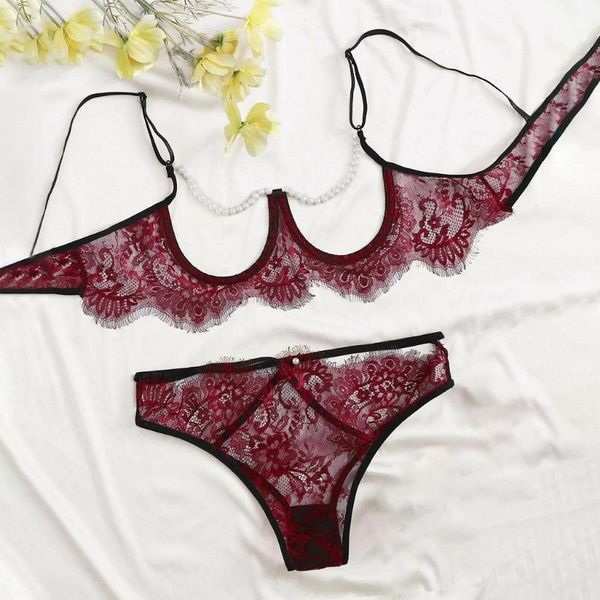 fashion lace lingerie underwear sleepwear pajamas thong g-string bra wire thin lingerie set breathable intimates bras, Red;black
fashion lace lingerie underwear sleepwear pajamas thong g-string bra wire thin lingerie set breathable intimates bras, Red;black