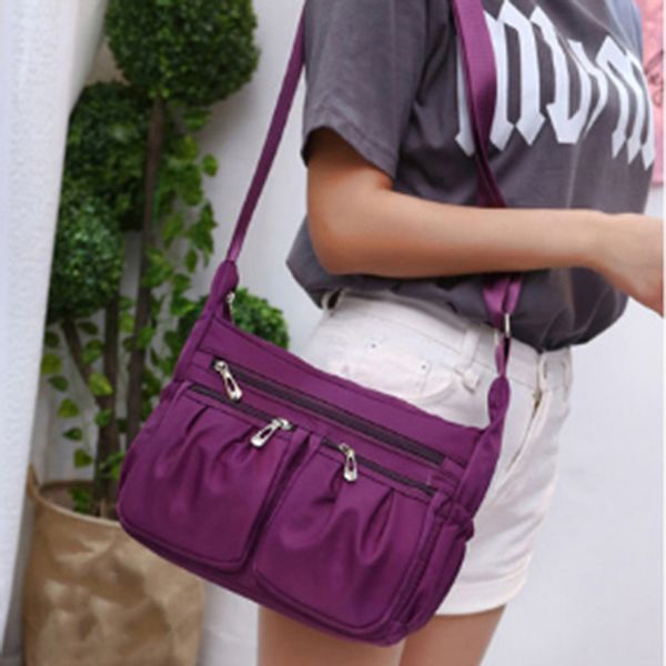adjustable shoulder strap soild crossbody bags single shoulder diagonal dual-use bags solid color casual zipper multilayer bag
adjustable shoulder strap soild crossbody bags single shoulder diagonal dual-use bags solid color casual zipper multilayer bag