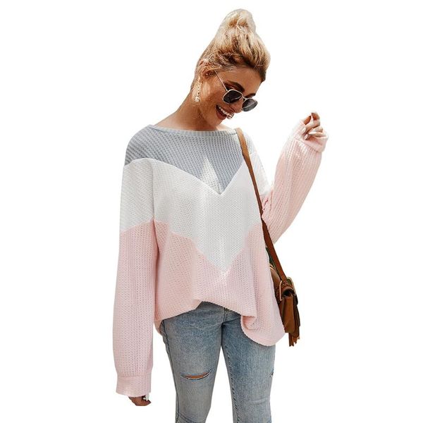 women's sweaters autumn winter knit sweater women 2021 patchwork long sleeve button pullover jumper, White;black
women's sweaters autumn winter knit sweater women 2021 patchwork long sleeve button pullover jumper, White;black