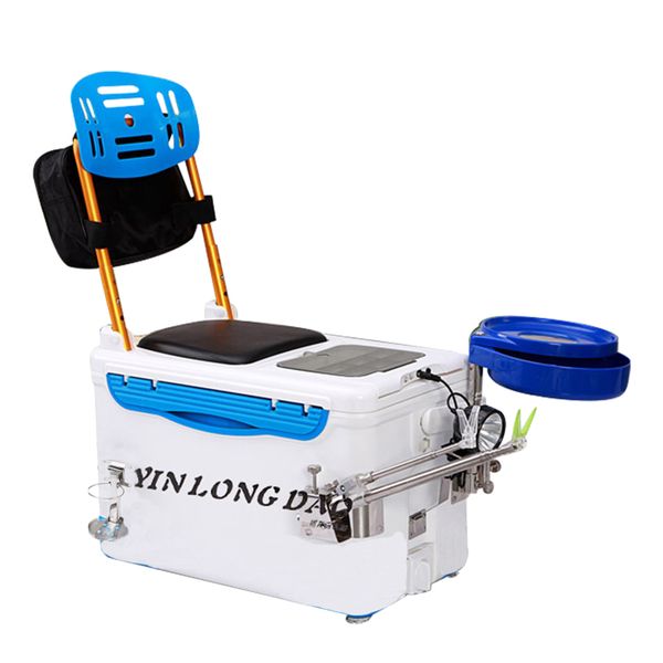 29l fishing tackle boxes fishing chair multifunction portable box with four-legged lifting design
29l fishing tackle boxes fishing chair multifunction portable box with four-legged lifting design