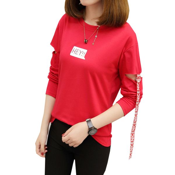 2019 women t shirt harajuku long sleeve fashion letters printing tshirt female loose white red casual t-shirt tees
2019 women t shirt harajuku long sleeve fashion letters printing tshirt female loose white red casual t-shirt tees