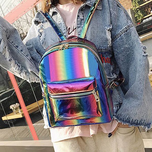 2019 color laser school backpack for girl cool design mini small women backpack shoulder bag female rucksack bagpack mochila #40
2019 color laser school backpack for girl cool design mini small women backpack shoulder bag female rucksack bagpack mochila #40