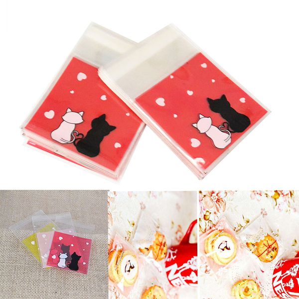 50/100 pcs/lot candy cookie gift bag plastic transparent cute cat self adhesive pouch for wedding party birthday baby shower 8z
50/100 pcs/lot candy cookie gift bag plastic transparent cute cat self adhesive pouch for wedding party birthday baby shower 8z