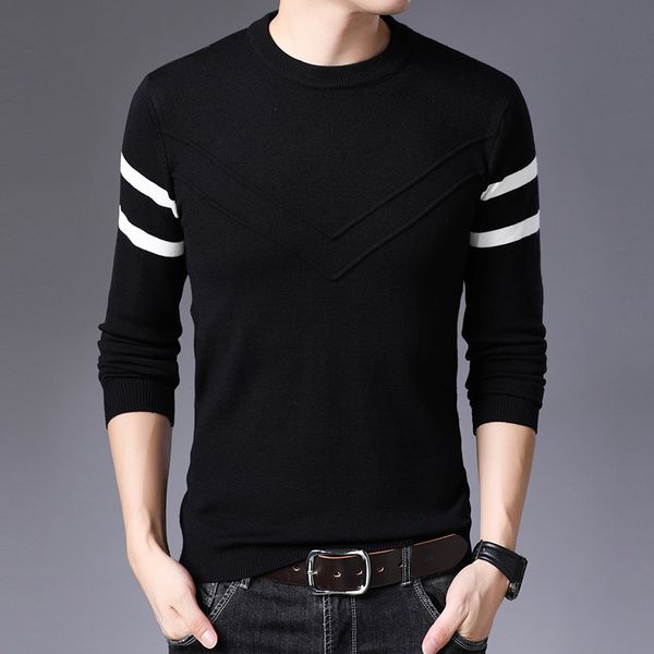 yushu men's casual knit sweater slim fit cashmere pullover jumpers knitwear korean style casual o-neck sweater, White;black
yushu men's casual knit sweater slim fit cashmere pullover jumpers knitwear korean style casual o-neck sweater, White;black