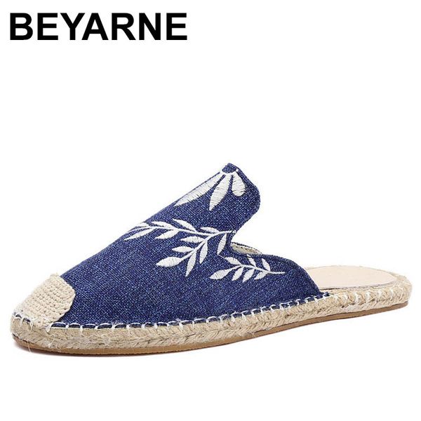 beyarne 2020new вышитые тапочки сандалии пляжная обувь низкая muller обувь мулы, Black
beyarne 2020new вышитые тапочки сандалии пляжная обувь низкая muller обувь мулы, Black