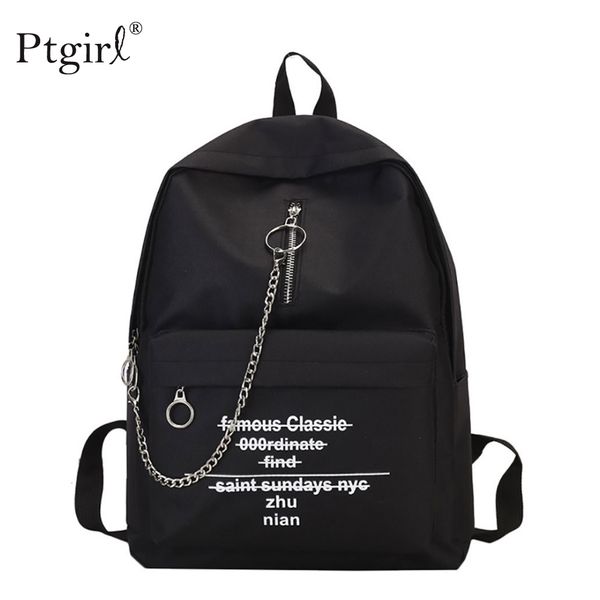 printed female alphabet print backpack ptgirl fashion trend chain double shoulder bag student bags boys satchel bolsas mochilas
printed female alphabet print backpack ptgirl fashion trend chain double shoulder bag student bags boys satchel bolsas mochilas