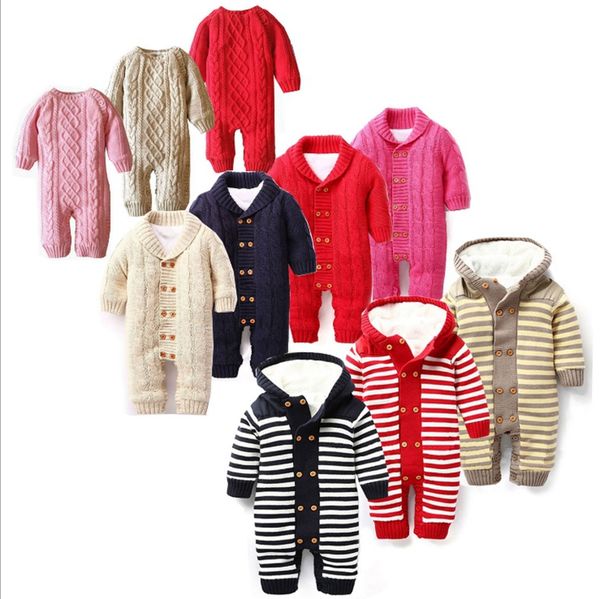 kids designer clothes girls thicken knitted rompers solid colors baby boy sweater winter warm newborn jumpsuits kids clothing yw1875, Blue
kids designer clothes girls thicken knitted rompers solid colors baby boy sweater winter warm newborn jumpsuits kids clothing yw1875, Blue