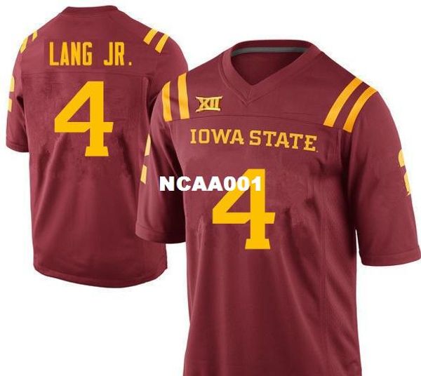 youth iowa state cyclones johnnie lang #4 youth real full embroidery college football jersey size s-4xl or custom any name or number jersey, Black;red
youth iowa state cyclones johnnie lang #4 youth real full embroidery college football jersey size s-4xl or custom any name or number jersey, Black;red