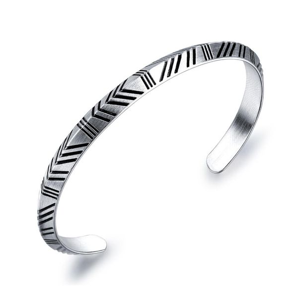 japanese and korean fashion stainless steel man's bracelet personality street trendy man's ring handwear, Black
japanese and korean fashion stainless steel man's bracelet personality street trendy man's ring handwear, Black