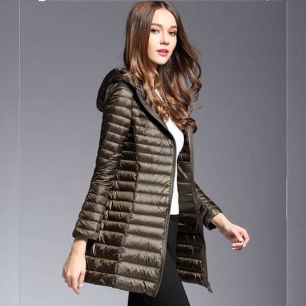wine red/armygreen/camel color winter ultra light long down jacket woman hooded feather jackets slim coat female parkas big size, Black
wine red/armygreen/camel color winter ultra light long down jacket woman hooded feather jackets slim coat female parkas big size, Black