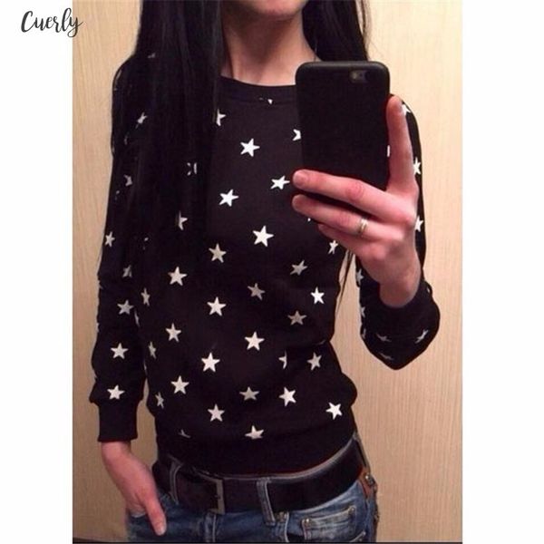 fashion new european star printing sweatshirt hoodies long sleeve loose women crewneck size cotton liner s xl sale, Black
fashion new european star printing sweatshirt hoodies long sleeve loose women crewneck size cotton liner s xl sale, Black