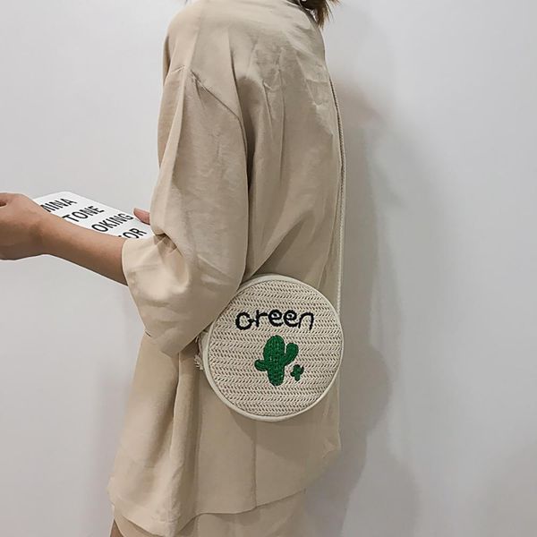summer beach bags for women 2019 women straw wild messenger bag fashion shoulder bag small round bags bolsa feminina
summer beach bags for women 2019 women straw wild messenger bag fashion shoulder bag small round bags bolsa feminina