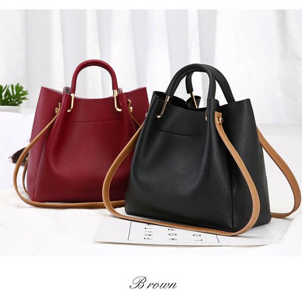 ladies fashion pu leather handbag bucket large capacity casual wild ladies fresh simple shoulder bag
ladies fashion pu leather handbag bucket large capacity casual wild ladies fresh simple shoulder bag