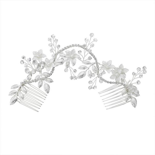 fashion handmade thin coated alloy flower pearl insert wedding tiara bride pair hair comb, Golden;white
fashion handmade thin coated alloy flower pearl insert wedding tiara bride pair hair comb, Golden;white