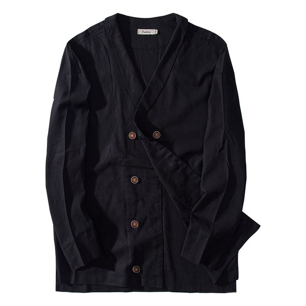 jaycosin men's coats autumn winter fashion men cotton linen coat man solid color long sleeve coats male casual button, Black;brown
jaycosin men's coats autumn winter fashion men cotton linen coat man solid color long sleeve coats male casual button, Black;brown