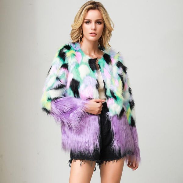 women faux fur coat boho costumes outerwear splice fluffy jacket outwear winter warm cardigan loose pocket coat overcoat 8.27, Black
women faux fur coat boho costumes outerwear splice fluffy jacket outwear winter warm cardigan loose pocket coat overcoat 8.27, Black