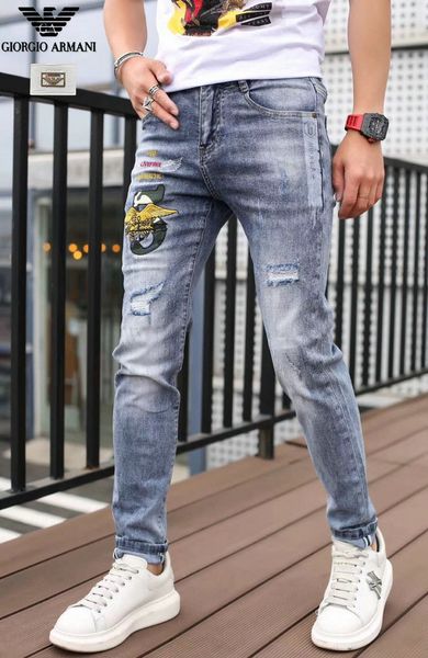new crime hip hop сломанный hole jeans 2018 разрушающее отверстие велосипед tight jeans белый инлайн шитье молния отделка черный светло-голу, Blue
new crime hip hop сломанный hole jeans 2018 разрушающее отверстие велосипед tight jeans белый инлайн шитье молния отделка черный светло-голу, Blue