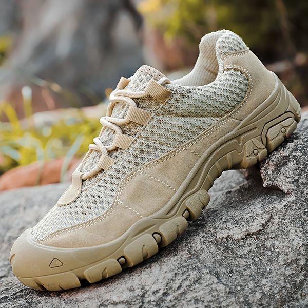 outdoor men hiking shoes mesh breathable tactical combat army boots desert training sneakers anti-slip trekking shoes
outdoor men hiking shoes mesh breathable tactical combat army boots desert training sneakers anti-slip trekking shoes