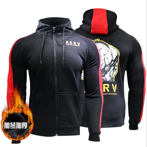winter hoodies warm thicken sweatshirt men gym fitness workout cotton sportswear male casual zipper jacket coat outerwear, Black
winter hoodies warm thicken sweatshirt men gym fitness workout cotton sportswear male casual zipper jacket coat outerwear, Black