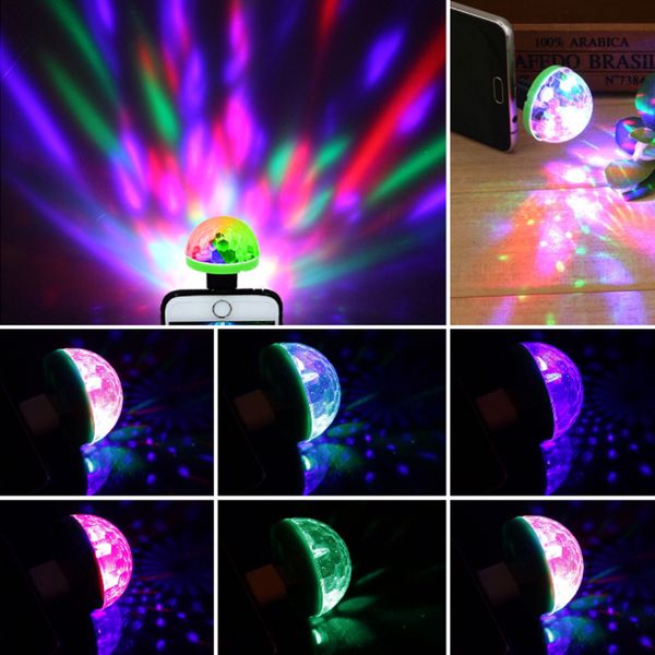 mini usb led disco stage light portable family party magic ball colorful light bar club stage effect lamp for mobile phone
mini usb led disco stage light portable family party magic ball colorful light bar club stage effect lamp for mobile phone