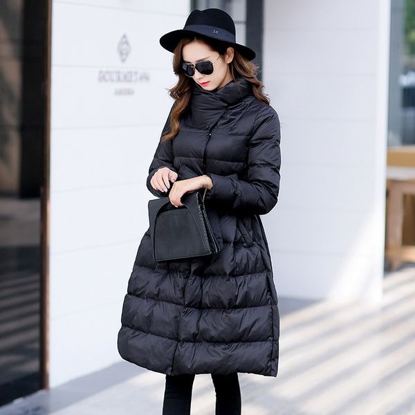 new 2020 winter women down jacket coat fashion leisure thicken warm parka female coat lace-up long outerwear yxr711, Black
new 2020 winter women down jacket coat fashion leisure thicken warm parka female coat lace-up long outerwear yxr711, Black