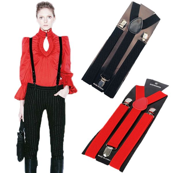 mens womens clip-on suspenders elastic y-shape adjustable braces colorful men/women clothing suspenders, Black;white
mens womens clip-on suspenders elastic y-shape adjustable braces colorful men/women clothing suspenders, Black;white