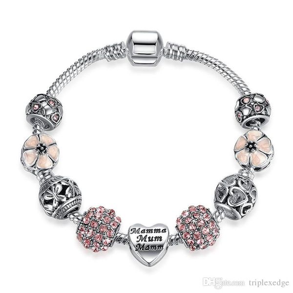 romantic love diy charm bracelet heart shaped silver plated crystal pandora bracelet women jewelry valentine's day gift, Golden;silver
romantic love diy charm bracelet heart shaped silver plated crystal pandora bracelet women jewelry valentine's day gift, Golden;silver