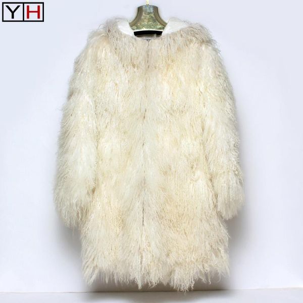 winter women mongolian genuine sheepskin coat hooded 100% natural long style sheepskin jacket coat fur, Black
winter women mongolian genuine sheepskin coat hooded 100% natural long style sheepskin jacket coat fur, Black