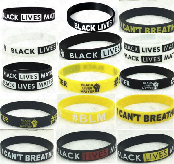 19 colors black lives matter wristband letters print i can't breathe silicone bracelet wristbands rubber bangles bracelets party toys d, Red;brown
19 colors black lives matter wristband letters print i can't breathe silicone bracelet wristbands rubber bangles bracelets party toys d, Red;brown