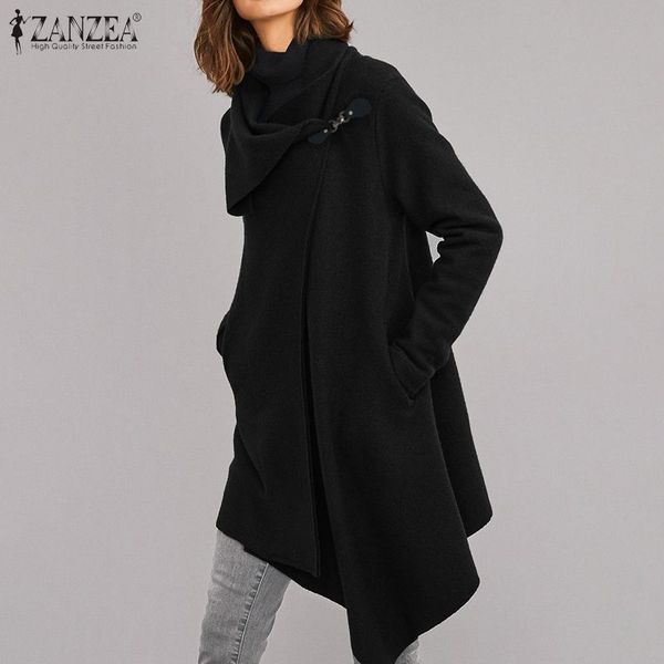 zanzea women's coat casual long sleeve jackets 2020 fashion lapel neck outwear loose pockets overcoats chaqueta casaco femme 5xl, Black;brown
zanzea women's coat casual long sleeve jackets 2020 fashion lapel neck outwear loose pockets overcoats chaqueta casaco femme 5xl, Black;brown