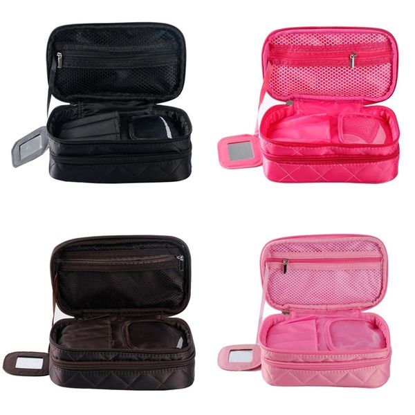 double-deck waterproof makeup storage boxes diamond lattice organizer portable nylon zipper cosmetic bag new arrives selling 15qe j1
double-deck waterproof makeup storage boxes diamond lattice organizer portable nylon zipper cosmetic bag new arrives selling 15qe j1