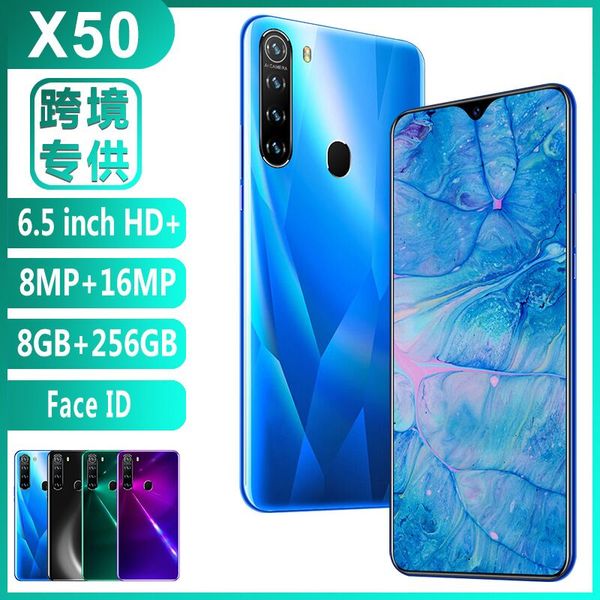 x50 smart phone explosion spot 6.5 inch full low price smart big screen mobile phone foreign trade oem custom factory
x50 smart phone explosion spot 6.5 inch full low price smart big screen mobile phone foreign trade oem custom factory