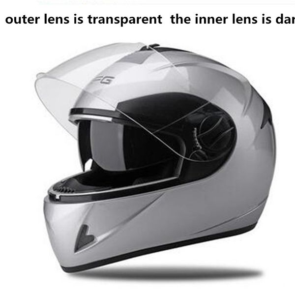 motorcycle helmet full face racing helmet cascos para moto double lens capacete dot certificate m l xl white with neckerchief
motorcycle helmet full face racing helmet cascos para moto double lens capacete dot certificate m l xl white with neckerchief