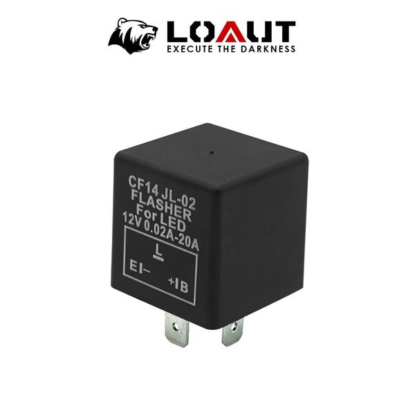 cf14 3 pin flasher led 12v 0.02-20a electronic relay switch for motorcycle turn signal light blinker universal adjustable
cf14 3 pin flasher led 12v 0.02-20a electronic relay switch for motorcycle turn signal light blinker universal adjustable