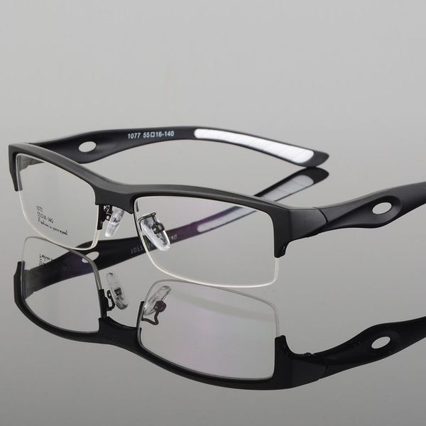 new men women sport tr90 frame glasses half eyeglasses frames light weight prescription eyewear optical glasses frame oculos, Black
new men women sport tr90 frame glasses half eyeglasses frames light weight prescription eyewear optical glasses frame oculos, Black