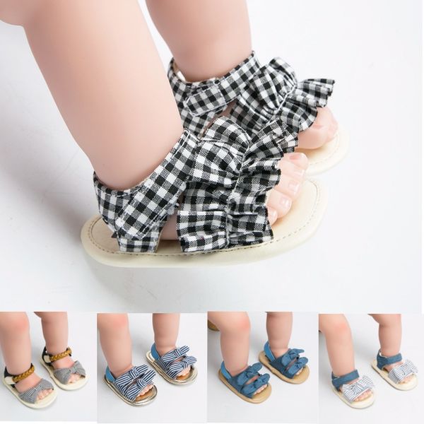 2020 new summer stripe lattice plaid baby moccasins newborn first walker shoes girls bow princess sandals infant shoes 7 styles
2020 new summer stripe lattice plaid baby moccasins newborn first walker shoes girls bow princess sandals infant shoes 7 styles