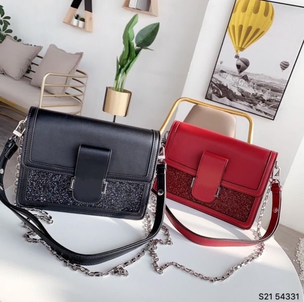 stylish sandbag lady's sequined vintage quilted handbag chain bag black red shoulder bag lady's unique bag
stylish sandbag lady's sequined vintage quilted handbag chain bag black red shoulder bag lady's unique bag