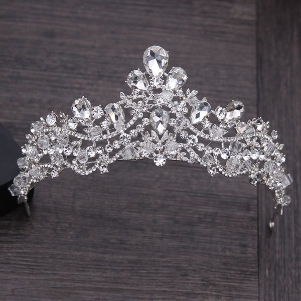 luxury crystal rhinestone hair jewelry silver plated bridal tiara crown wedding hair accessories gorgeous bride princess crowns, Golden;white
luxury crystal rhinestone hair jewelry silver plated bridal tiara crown wedding hair accessories gorgeous bride princess crowns, Golden;white