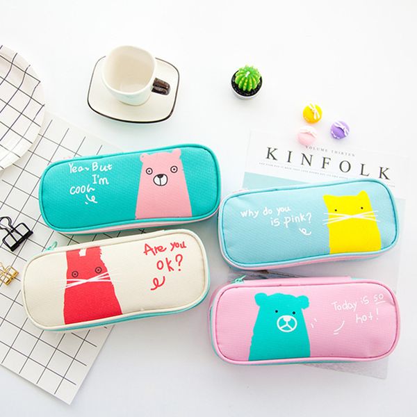 cute large capacity pencil case pencil box zipper case for girls bag stationery pencilcase kawaii school supplies
cute large capacity pencil case pencil box zipper case for girls bag stationery pencilcase kawaii school supplies