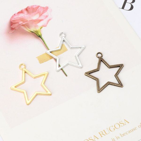 10pcs star pendant open bezel setting blank frame resin blank for jewelry making, Blue;slivery
10pcs star pendant open bezel setting blank frame resin blank for jewelry making, Blue;slivery
