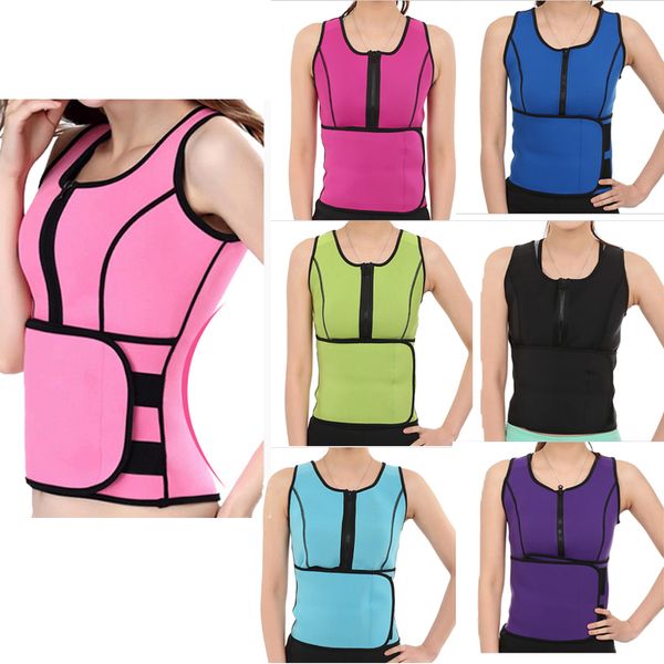 neoprene sauna vest body shaper slimming waist trainer summer workout shapewear adjustable belt kg-652, Black;gray
neoprene sauna vest body shaper slimming waist trainer summer workout shapewear adjustable belt kg-652, Black;gray