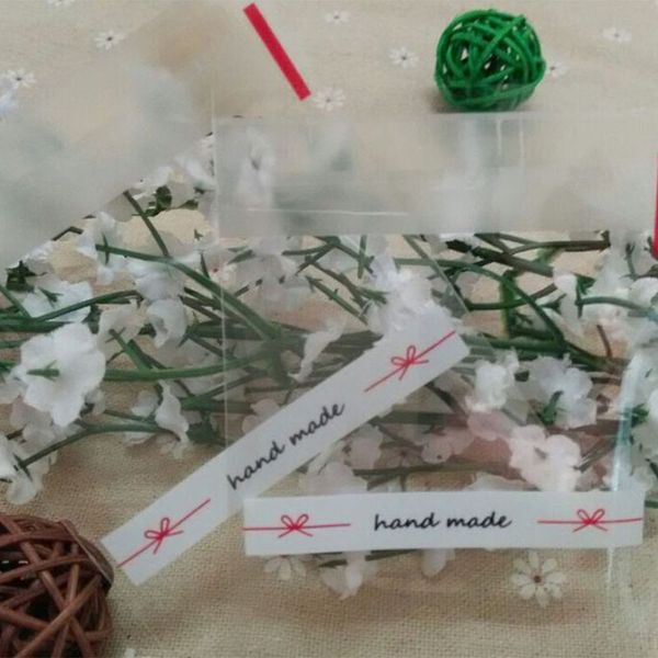 2020 100 pcs/pack pattern hand made mini lace bow clear gift packaging self-adhesive bags candy bag biscuit cookies bags
2020 100 pcs/pack pattern hand made mini lace bow clear gift packaging self-adhesive bags candy bag biscuit cookies bags