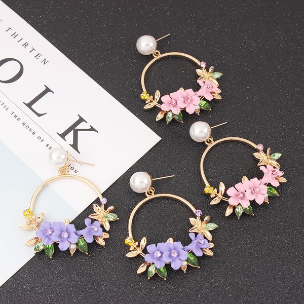 stud-earrings flower metal big circle earrings temperament female ear studs for women jewelry earings brincos girl earing oorbel, Golden;silver
stud-earrings flower metal big circle earrings temperament female ear studs for women jewelry earings brincos girl earing oorbel, Golden;silver
