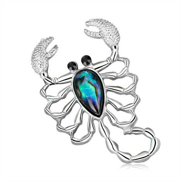 2019 new korea style jewelry accessories natural abalone shell insect personality scorpion brooch pin for fashion girl women, Gray
2019 new korea style jewelry accessories natural abalone shell insect personality scorpion brooch pin for fashion girl women, Gray