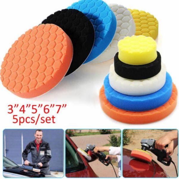5pcs buffing pad set 3/4/5/6/7 inch buffing sponge car polishing pad for car polisher machine buffer drill glass polishing kit
5pcs buffing pad set 3/4/5/6/7 inch buffing sponge car polishing pad for car polisher machine buffer drill glass polishing kit
