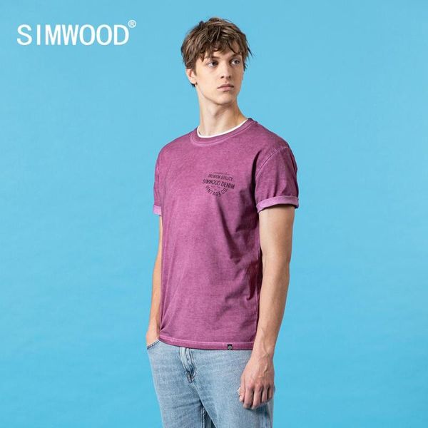 simwood 2020 summer new vintage t-shirt men fashion washed letter print 100% cotton plus size tees sj130526, White;black
simwood 2020 summer new vintage t-shirt men fashion washed letter print 100% cotton plus size tees sj130526, White;black